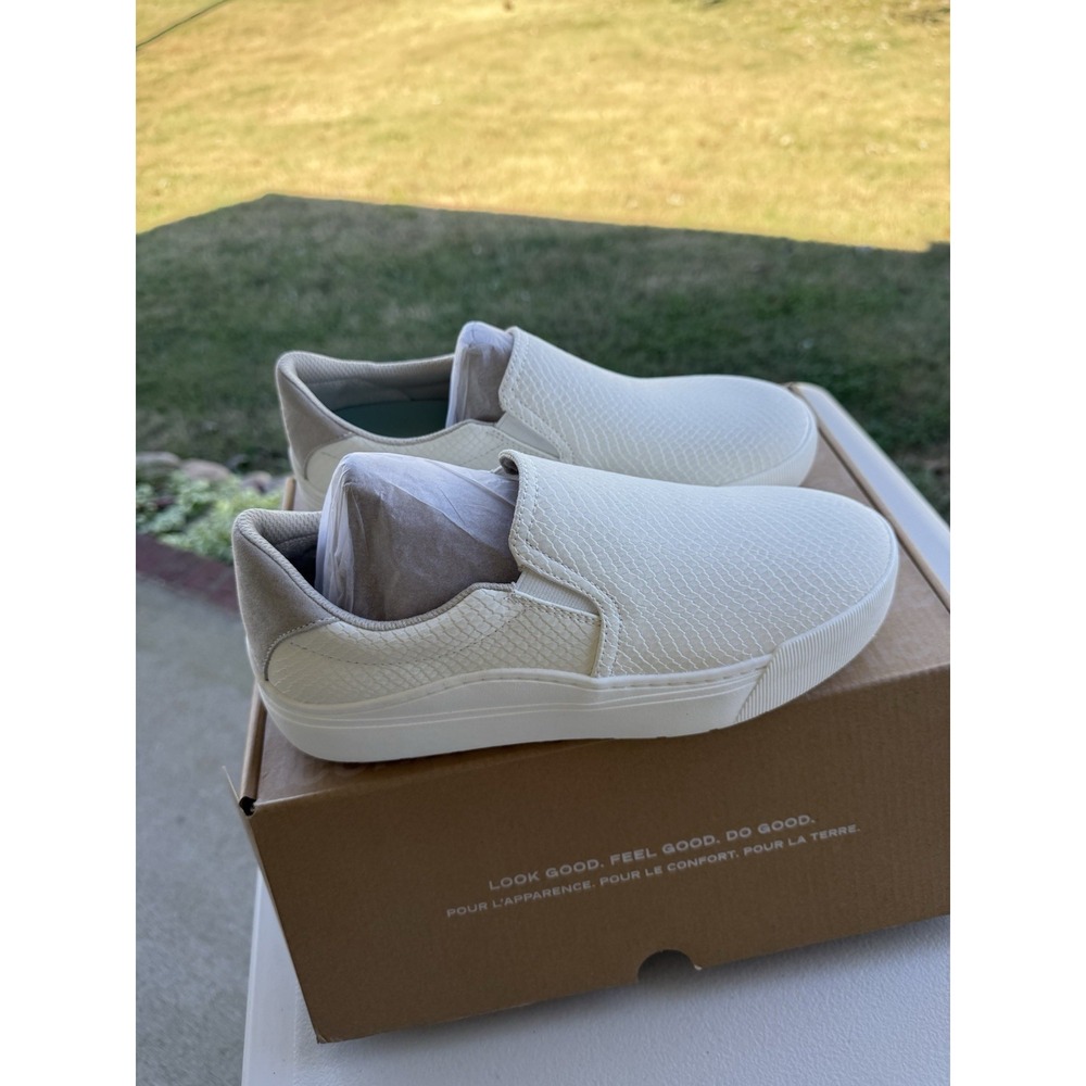 Dr. Scholl's White Athletic Slip-On Shoes